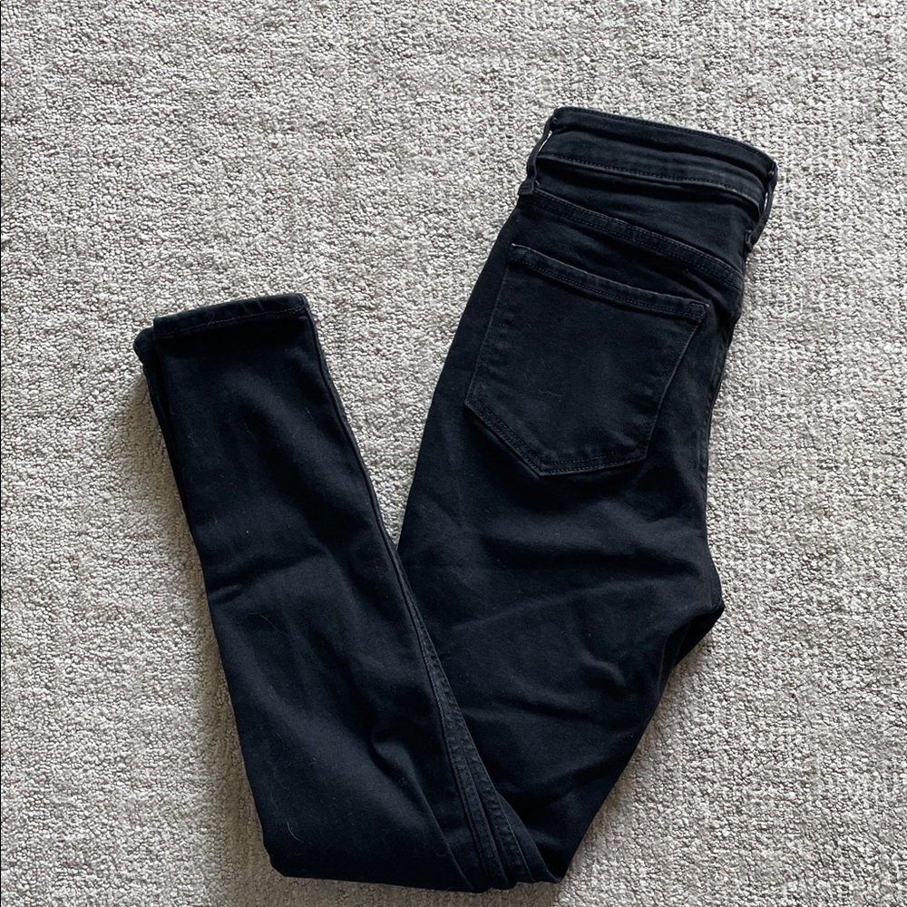Old Navy Women's high rise Rockstar super skinny Black Skinny Jeans
